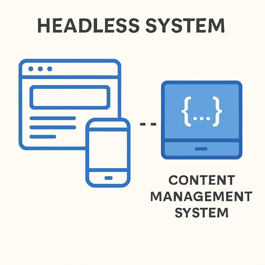 Headless CMS dashboard preview